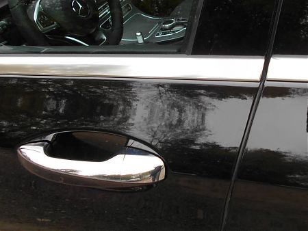 Двери Mercedes E200 после замены